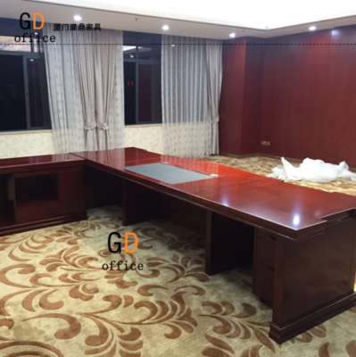 廈門大班桌現代板式老板桌時尚中班桌辦公家具